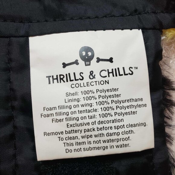 🐝Thrills & Chills Medium LED *Light-Up* BUMBLE BEE Pet Dog Halloween Costume - Picture 12 of 17